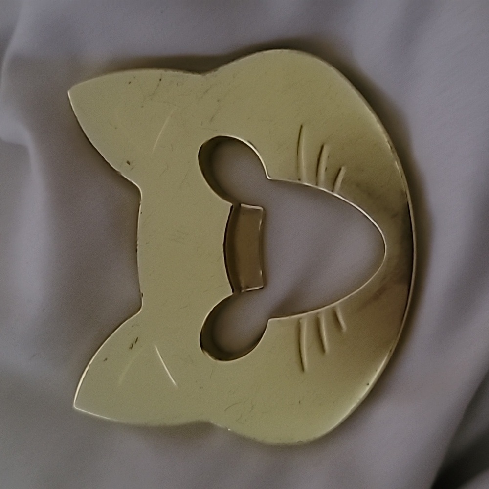 Metal Cat Bottle Opener